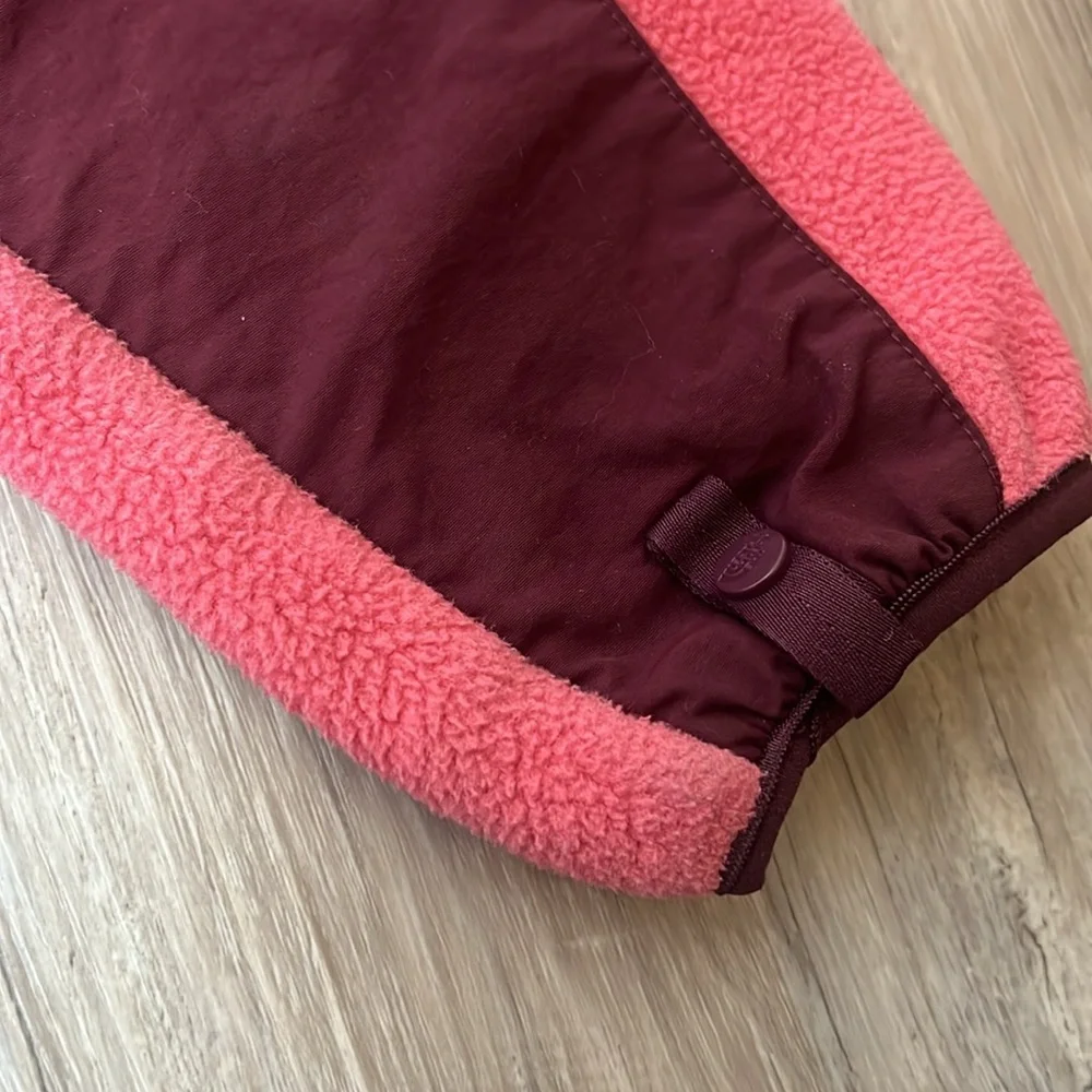 The North Face Womens Extra Small Denali Jacket Pink Maroon - Picture 9 of 11